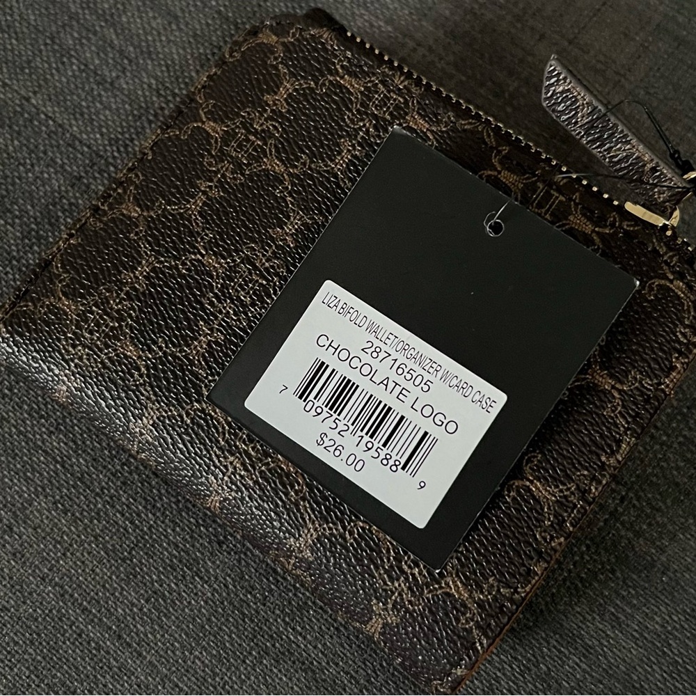 NWT NANETTE LEPORE SMALL LOGO BIFOLD WALLET ORGANIZER & CARD CASE CARDHOLDER - Picture 9 of 14
